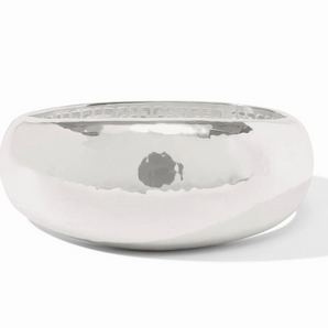 Catalina Statement Hinge Bangle in Silver