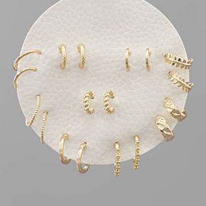 10 Pair Assorted Earrings