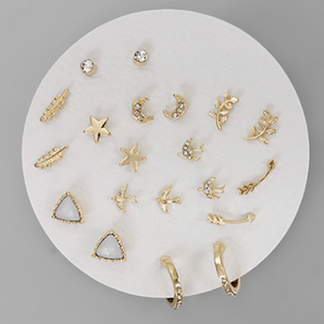 10 Pair Assorted Earrings