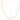 2mm Ball Chain 16" Gold