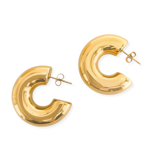 Water Resistant Hoop Earring