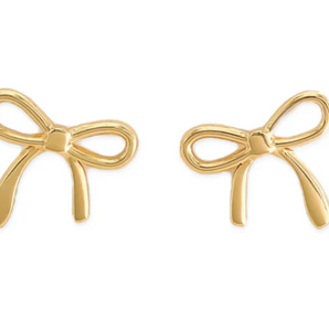 Water Resistant Bow Earring