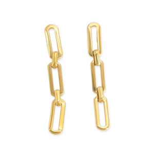 Water Resistant Paperclip Earring