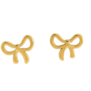 Water Resistant Bow Earring