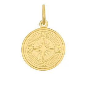 Compass Rose All Gold