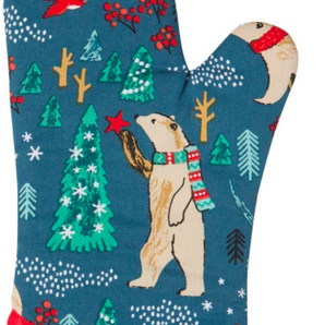 Winter Wonderland Oven Mitt