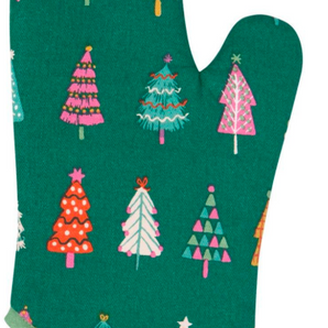 Glitzmas Christmas Oven Mitt