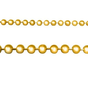 5mm 18" Gold Ball Chain