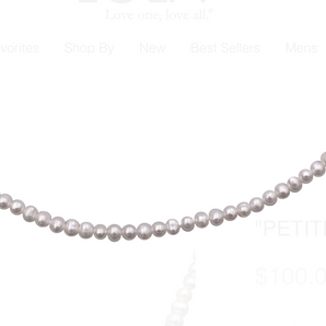 4mm Freshwater Pearl Choker