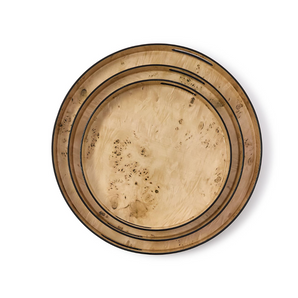 Burled Wood Tray