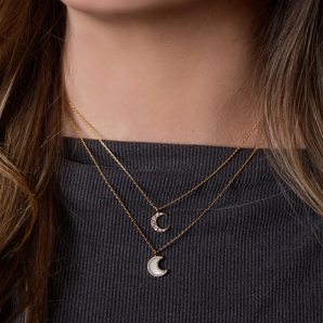 Freya Necklace - Moon
