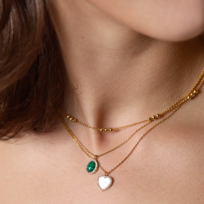 Freya Necklace - Heart