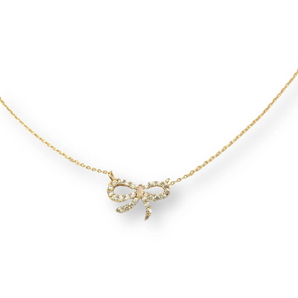 Bella Bow Short Necklace
