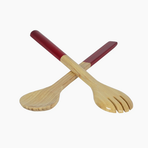 Large Salad Server - Red
