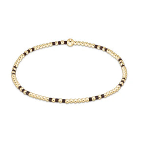 Hope Joy 2mm Bracelet in Chocolate