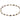 Gemstone Sincerity Pattern 3mm Bracelet in Ameythst