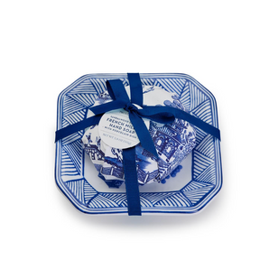 Blue Willow Soap with Tray