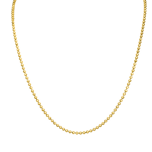 3mm 18" Gold Ball Chain
