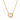 Portofino Solitaire Necklace in White Jade
