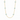Laguna Stone Station Necklace in Aquamarine Blue