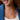 Honeybee Solitaire Necklace in Aquamarine Blue in Silver