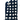 Blocks Oven Mitt in Black/Grey