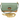 Leather & Raffia Crossbody Bag in Mint