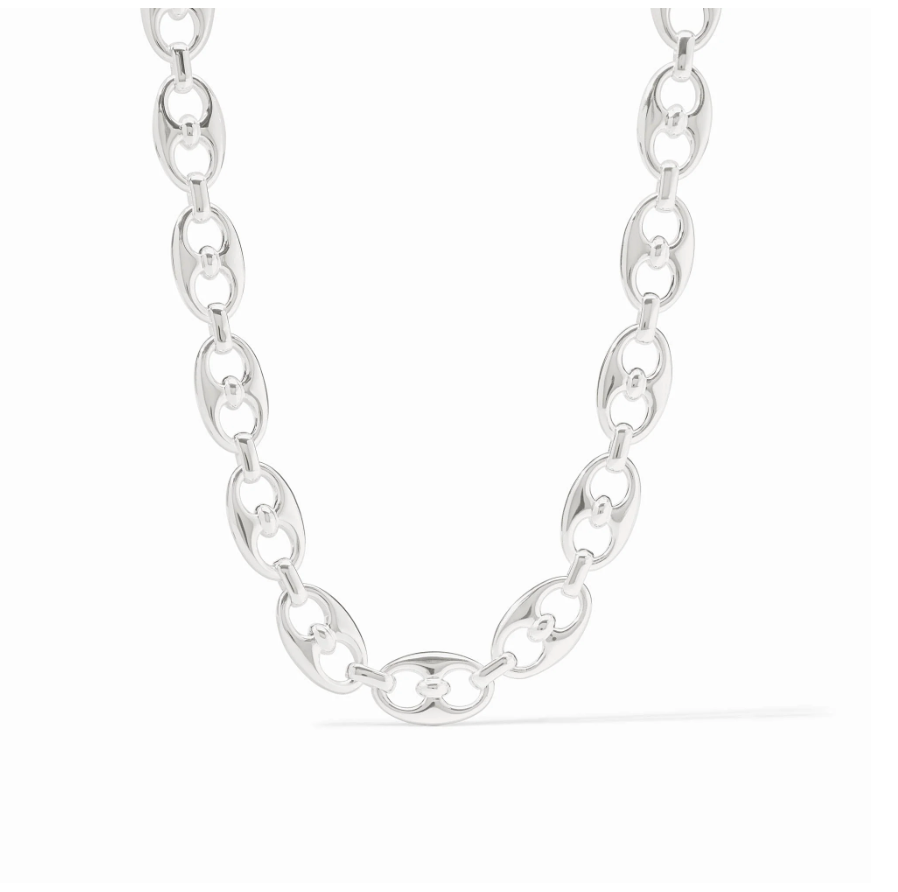 Laguna Link Necklace in Silver – ISABEL HARVEY