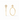 Colette Statement Earring in Champagne
