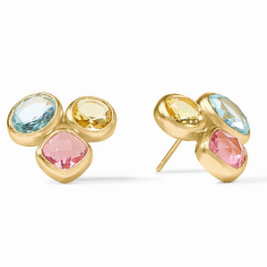 Kaleidoscope Statement Stud in Multi