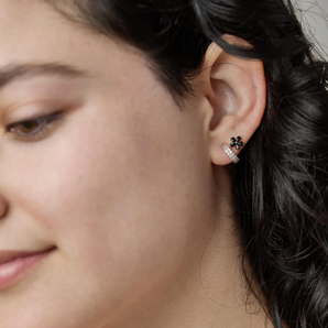 Christina Earring in Black