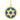 19mm Star of David in Gold/Royal Blue