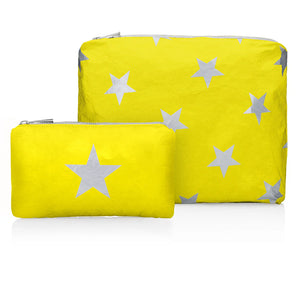 Pouch in Yellow Stars