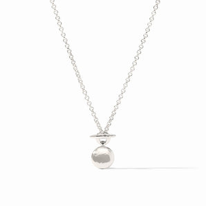 Solara Delicate Necklace in Silver