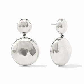 Solara Statement Earring in Silver