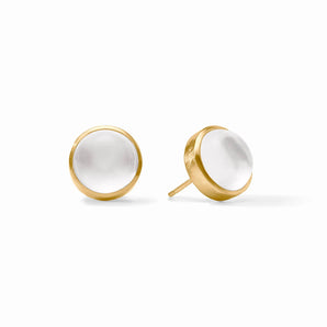 Solara Stone Stud in Clear Crystal