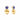 Solara Midi Earring in Tanzanite Blue