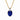 Stardust Statement Necklace in Sapphire