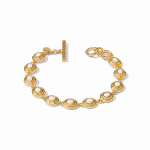 Tudor Tennis Bracelet in Pearl