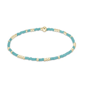 Hope Unwritten Sterling Silver Bracelet in Turquoise