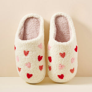 Heart Polka Dot Slippers