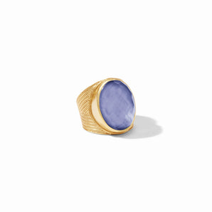 Verona Statement Ring in Tanzanite Blue Size 8
