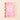 Scalloped Acrylic Frame in Confetti Pink