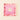Scalloped Acrylic Frame in Confetti Pink