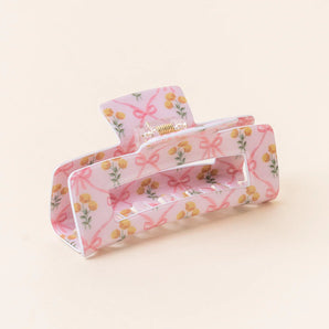 Claw Clip in Marigold Lane Pink