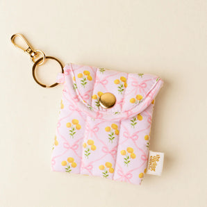 Puffy Earbud Case in Marigold Lane Pink