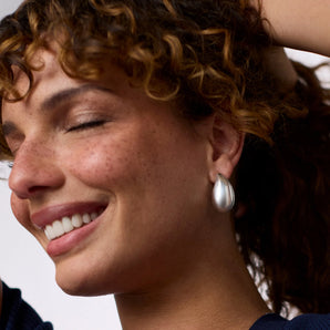 Wave Earring in Small