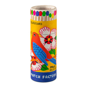 Flowerbird Cylinder Matches