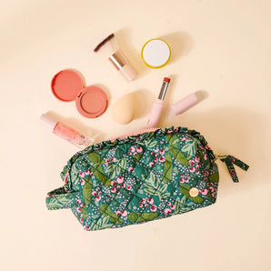 Cosmetic Pouch in Jolly Sprig