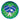 PICKLEBALL GREEN 15 Inch Round Tray
